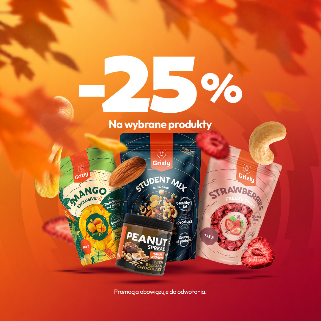 Jesień smakuje lepiej z rabatem 25% 🍂
